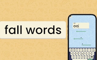 Image Fall Words
